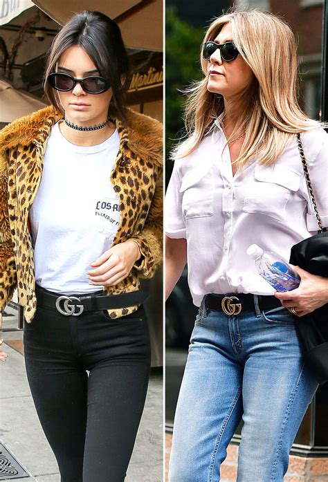 celebrities with gucci belt|Celebrities Wearing Gucci Belt: A Fashion Statement.